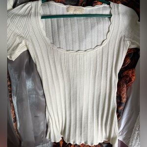 Sezane Knit Blouse